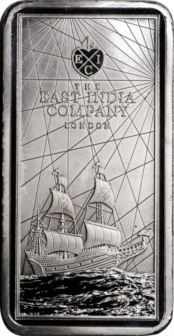 10 oz Silver Bar St Helena